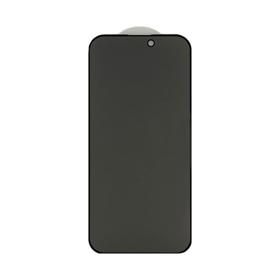 Защитное стекло антишпион iPhone 16 Pro черный техпак оптом по низким ценам!