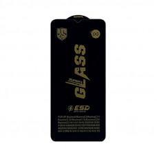 Защитное стекло 5D Anti-static ESD Realme 5 черный техпак