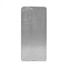 Чехол накладка Samsung A53 с защитой камеры прозрачный