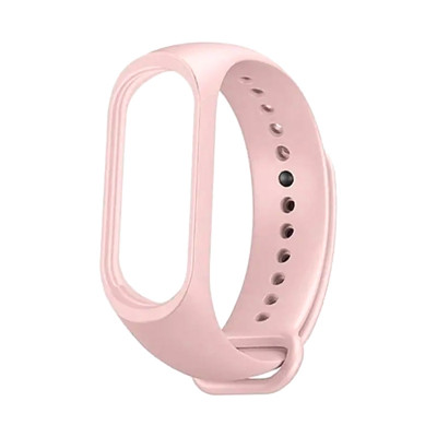 Ремешок силиконовый Mi Band 3/4 розовый оптом по низким ценам!