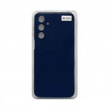 Чехол накладка Silicone Case Samsung A16 темно-синий