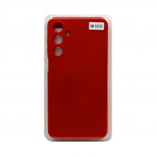 Чехол накладка Silicone Case Samsung A16 красный