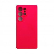 Чехол накладка Silicone Case Samsung S25 Ultra фуксия