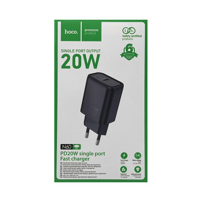 СЗУ Блок Hoco N60 PD20W черный оптом по низким ценам!