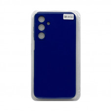 Чехол накладка Silicone Case Samsung A16 синий