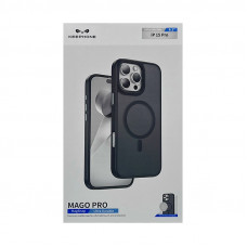 Чехол накладка iPhone 15 Pro KEEPHONE Magsafe MAGO Pro черный