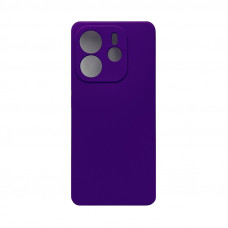 Чехол накладка Silicone Case Xiaomi Note 14 4G фиолетовый