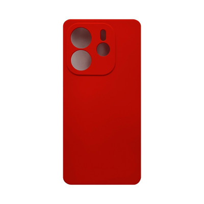Чехол накладка Silicone Case Xiaomi Note 14 4G красный оптом по низким ценам!