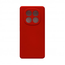 Чехол накладка Silicone Case Xiaomi Note 14 Pro 4G красный