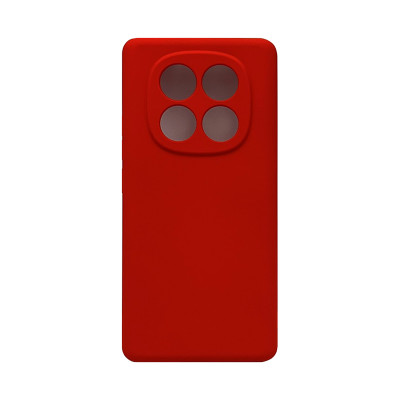 Чехол накладка Silicone Case Xiaomi Note 14 Pro 4G красный оптом по низким ценам!