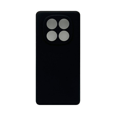 Чехол накладка Silicone Case Xiaomi Note 14 Pro 4G черный оптом по низким ценам!
