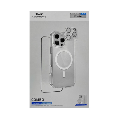 Чехол накладка iPhone 16 Pro KEEPHONE COMBO оптом по низким ценам!