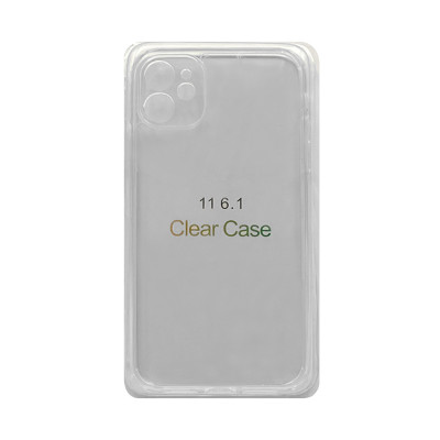 Чехол накладка iPhone 11 Clear case  прозрачный оптом по низким ценам!