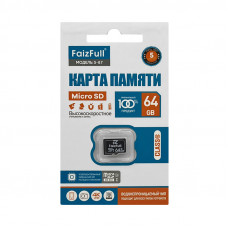 64GB microSDHC Class 10 FaizFull U3 wo