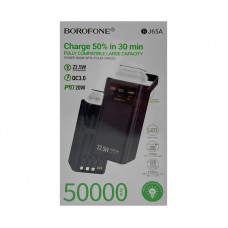 Внешний аккумулятор Borofone 50000 BJ65A черный