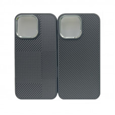 Чехол накладка Carbon Magsafe iPhone 15 Pro max черный