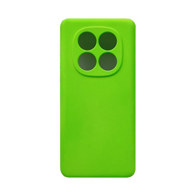 Чехол накладка Silicone Case Xiaomi Note 14 Pro 4G салатовый оптом по низким ценам!