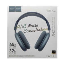 Наушники беспроводные полноразмерные Hoco W65 Plus синий
