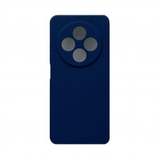 Чехол накладка Silicone Case Redmi 14C темно-синий