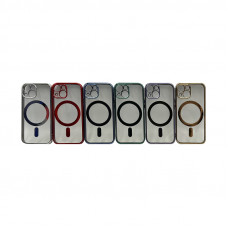 Чехол накладка iPhone 13 mini Magsafe цветной