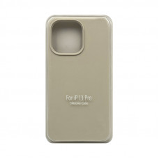 Чехол накладка Silicone Case (без лого) iPhone 13 Pro молочная