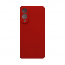 Чехол накладка Silicone Case Samsung S25 EDGE красный