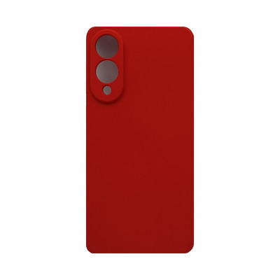 Чехол накладка Silicone Case Samsung S25 EDGE красный оптом по низким ценам!