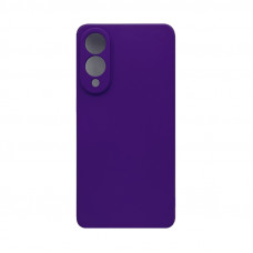 Чехол накладка Silicone Case Samsung S25 EDGE фиолетовый