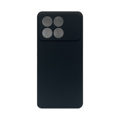 Чехол накладка Silicone Case Xiaomi Poco F6 Pro черный оптом по низким ценам!