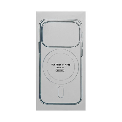 Чехол Magsafe iPhone 17 Pro Clear case прозрачный оптом по низким ценам!