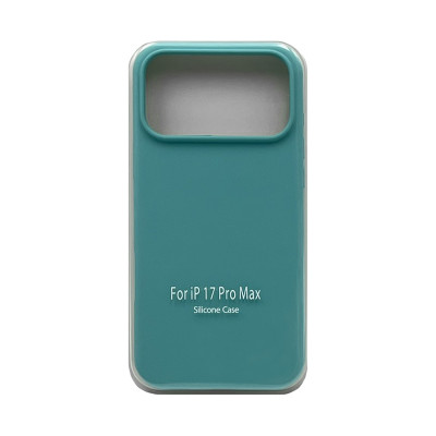 Чехол накладка Silicone Case (без лого) iPhone 17 Pro Max бирюзовый оптом по низким ценам!