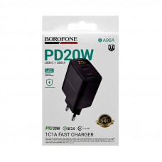 СЗУ Блок Borofone BA96A 20W черный