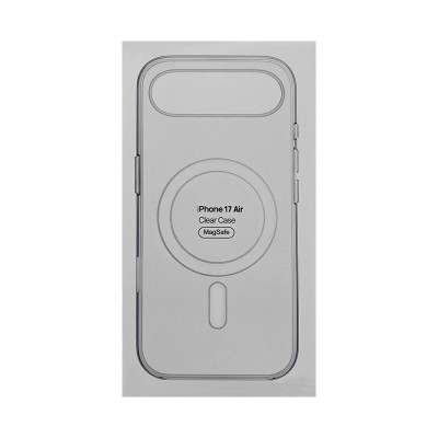 Чехол пластик iPhone 17 AIR Magsafe прозрачный IC оптом по низким ценам!