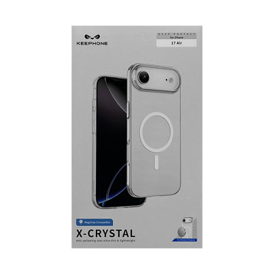 Чехол накладка iPhone 17 AIR KEEPHONE X-CRYSTAL оптом по низким ценам!
