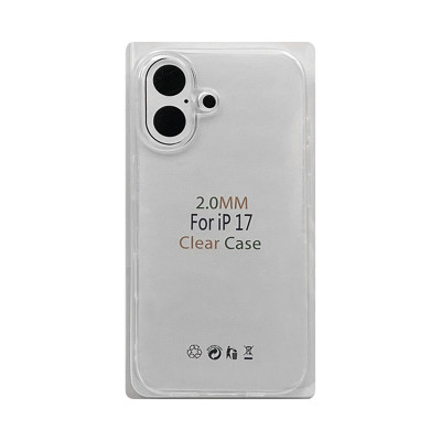 Чехол накладка iPhone 17 Clear Case прозрачный оптом по низким ценам!