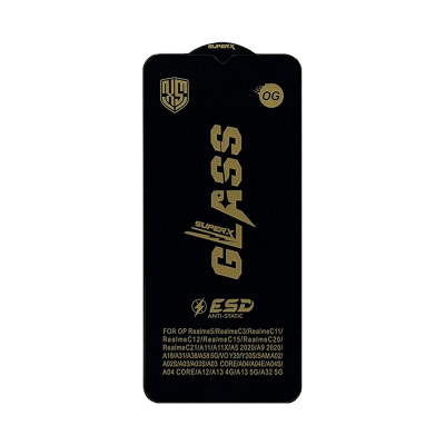 Защитное стекло 6D Anti-Static ESD Samsung A23черный техпак оптом по низким ценам!