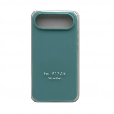 Чехол накладка Silicone Case (без лого) iPhone 17 Air бирюзовый