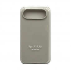 Чехол накладка Silicone Case (без лого) iPhone 17 Air молочный