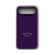 Чехол накладка Silicone Case (без лого) iPhone 17 Air фиолетовый