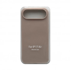 Чехол накладка Silicone Case (без лого) iPhone 17 Air пудра