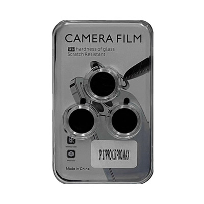 Защитное стекло на камеру iPhone 17 Pro/17 Pro Max Camera Film серебро оптом по низким ценам!