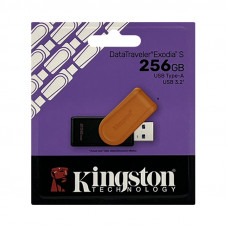 USB 3.2 256GB Kingston Exodia S черно-оранжевый
