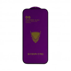 Защитное стекло OG iPhone 17 Pro черный техпак