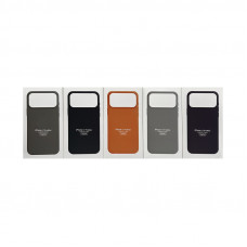 Чехол накладка iPhone 17 Pro Max LEATHER CASE