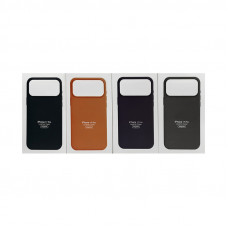 Чехол накладка iPhone 17 Pro LEATHER CASE