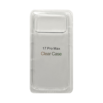 Чехол накладка iPhone 17 Pro Max Clear Case прозрачный оптом по низким ценам!
