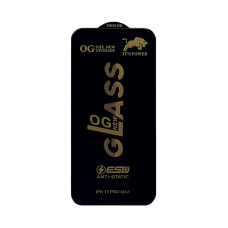 Защитное стекло  ITS POWER OG NEW  iPhone 17 Pro Max 6.9 черный техпак