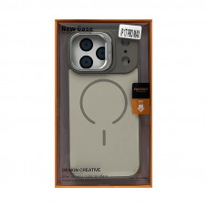 Чехол накладка iPhone 17 Pro Max NEW CASE Magsafe молочный