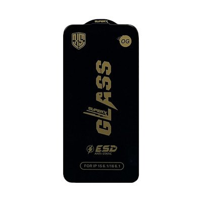 Защитное стекло ESD Anti-Static iPhone 15/16 черный техпак оптом по низким ценам!