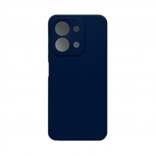 Чехол накладка Silicone Case Xiaomi Redmi 15C 4G темно-синий